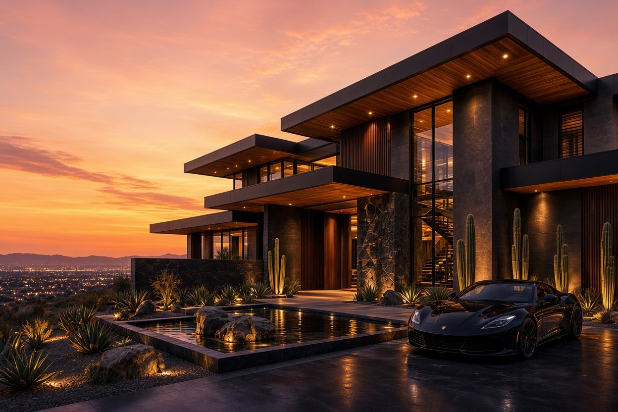 Modern Las Vegas residential property